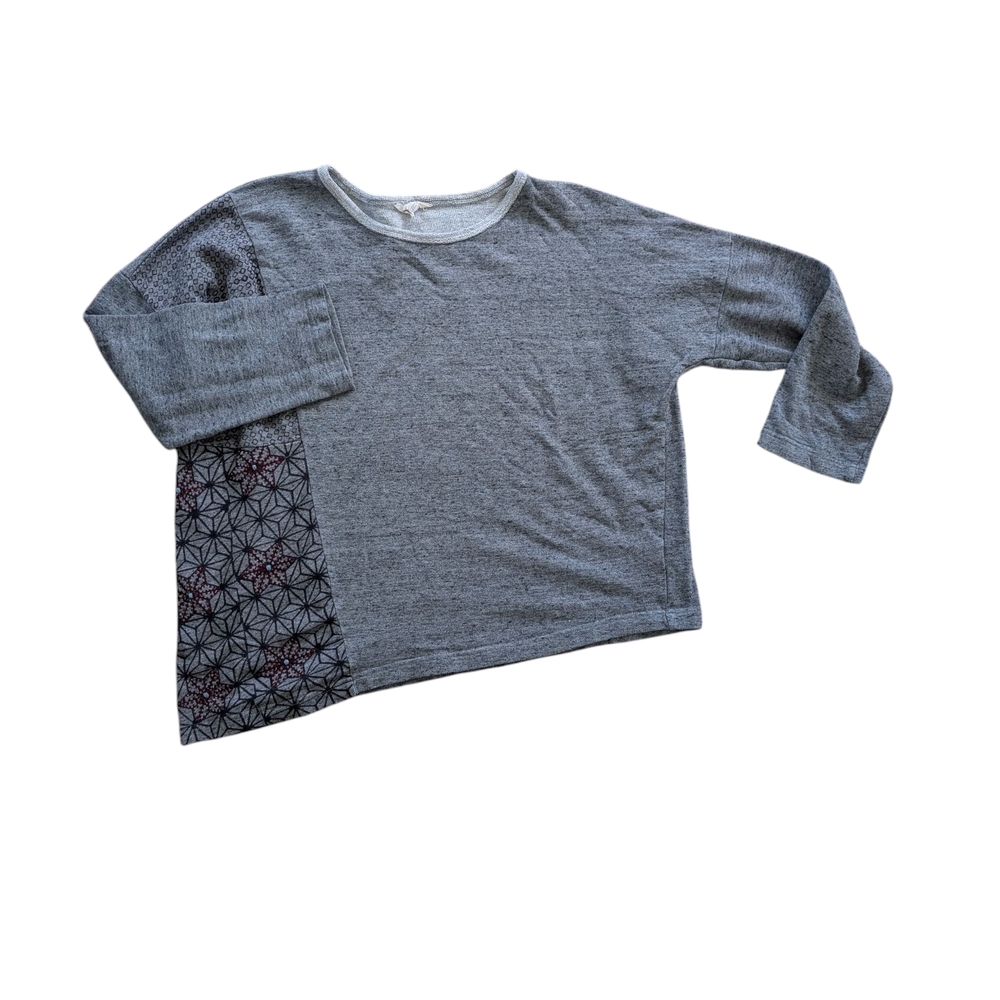 Marketplace Gray Asymmetrical Sweatshirt Sz.M